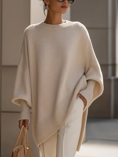 Sade- Oversized Poncho Sweater