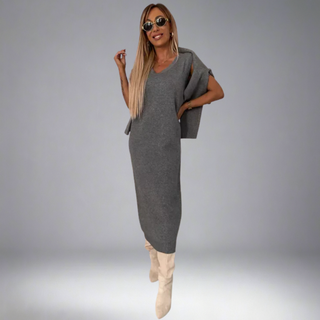 SOLANGE | DRESS WITH MATCHING TURTLENECK