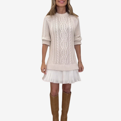 Freya™ - Knitted sweater dress