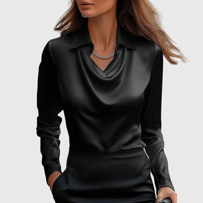 Brooklyn – Elegant blouse in satin look