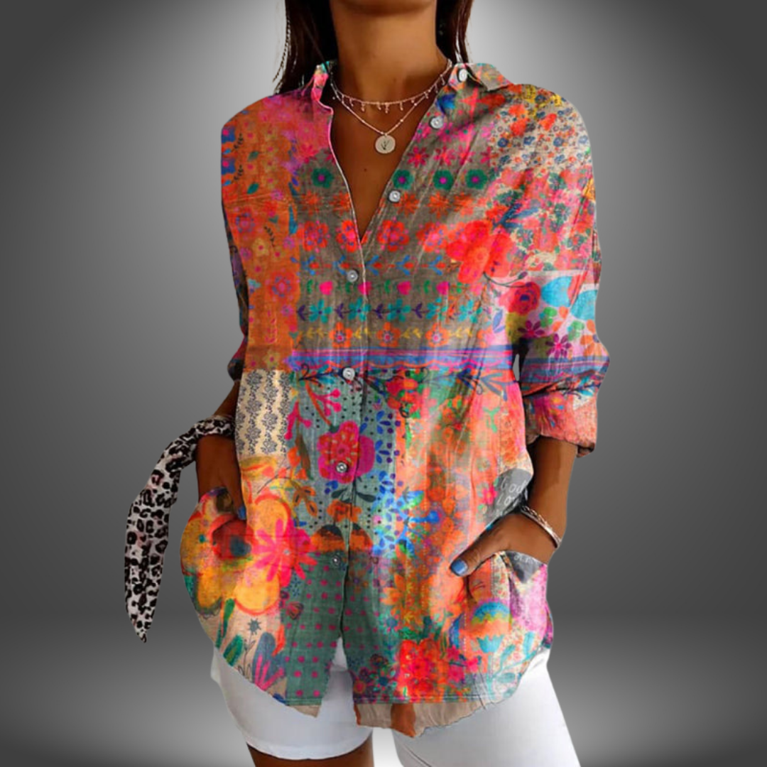Gracelyn™ - Premium Floral Blouse
