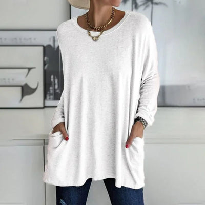 Aelira | Relaxed Long Sleeve Top