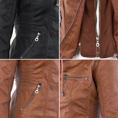 Sophie | Durable and Elegant Leather Jacket