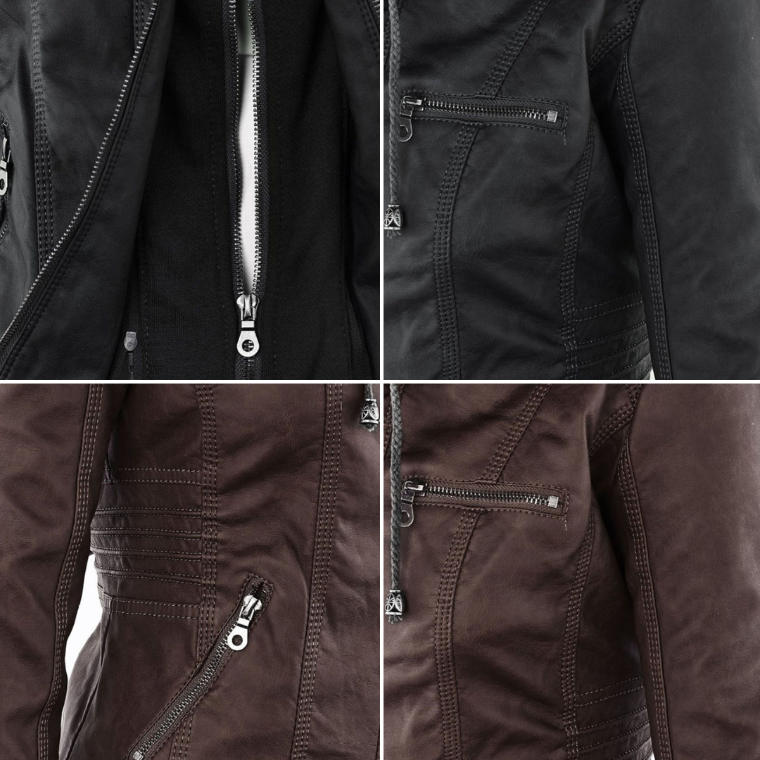 Sophie | Durable and Elegant Leather Jacket