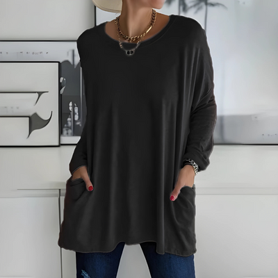 Aelira | Relaxed Long Sleeve Top