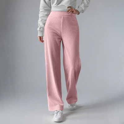 Everly - Rib-Knit Sweatpants