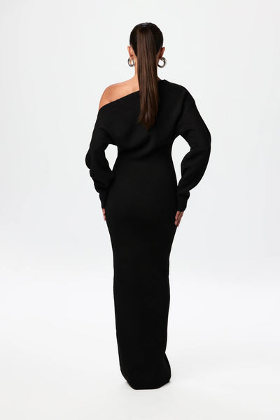 Solara – Luxe Off-Shoulder Dress