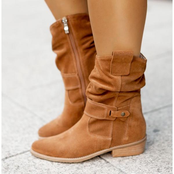Patricia | Relaxed Suede Ankle Boots