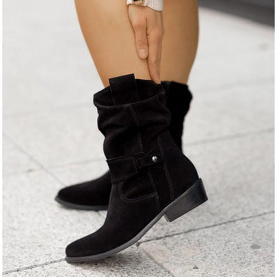 Patricia | Relaxed Suede Ankle Boots