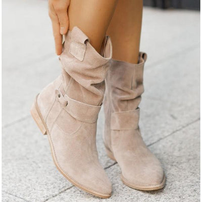 Patricia | Relaxed Suede Ankle Boots