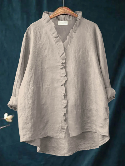 Sofia™ RUFFLED SHIRT