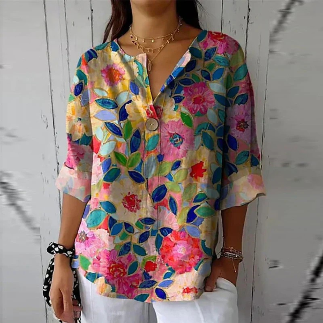 GILLIE – VINTAGE-INSPIRED BLOUSE