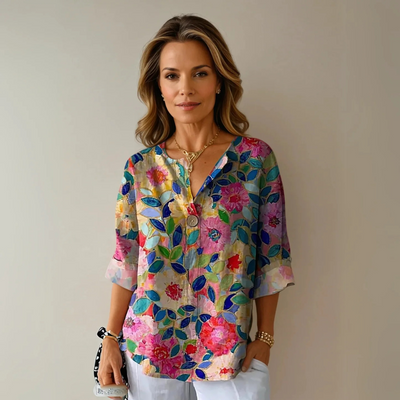 GILLIE – VINTAGE-INSPIRED BLOUSE